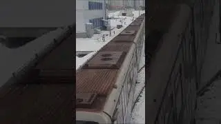 Въезд Русича 81-740/741 в депо Митино