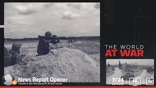 News Report Opener - After Effects Template