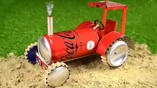 Make an Amazing RC Tractor with Soda Cans