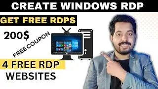 How to create trial vps | 4 trial rdps websites | create windows rdp | how to get rdp | 200$  rdp