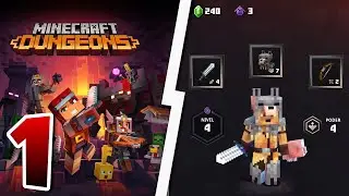 MINECRAFT DUNGEONS Gameplay Español  / EL COMIENZO #1 😮  #minecraft #minecraftdungeons