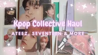 Kpop Collective Haul for he months of May/June trades sales and gos - Ateez, SKZ, Seventeen & more!