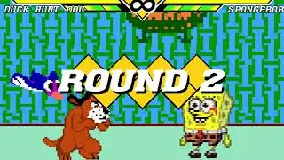 MUGEN: Duck Hunt Dog Vs Spongebob (Requested)
