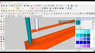 TUTORIAL PEMBUATAN RAILING EKSTERIOR SKETCHUP 2017