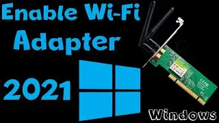 How to : enable Wi-Fi | Enable Wi-Fi in PC | Enable Wi-Fi in Laptop | Install Wi-Fi Adapter | Tech