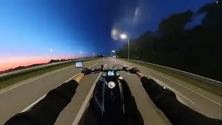 Evening ride on the Benda LFC700