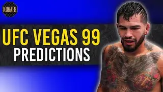 UFC VEGAS 99 PREDICTIONS | FULL CARD BREAKDOWN