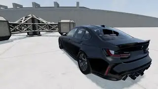LARGE SPINNER VS BMW M3 (BEAM NG DRIVE)
