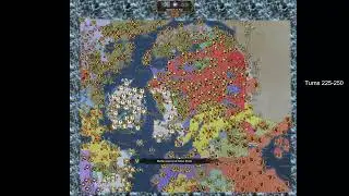Ordertide VS Ordertide!  TWW2 AI Time-lapse #23 750 turns.