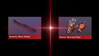 Gloves (Burning Fists) and Butterfly (Black Widow). Perfekt set