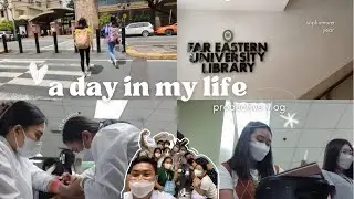 Day in the life of a feu medtech student🗓️ | venipuncure, classes, productive day on campus