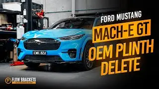 Ford Mustang MACH-E GT OEM Plinth Delete | Flow Brackets