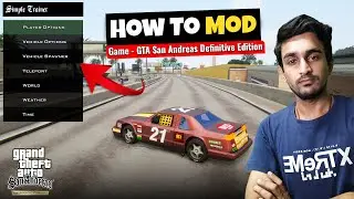 How To Mod GTA San Andreas Definitive Edition | Install Simple Trainer in GTA San Andreas | GTA Mods