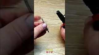 How to make a joint from a nail .