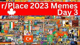 r/Place 2023 Memes Day 3