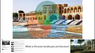 Why is Vitruvius so important to landscape architecture? Q&A