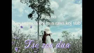 Tso zoo dua - Wei Wei (nkauj yuav tawm tshiab )