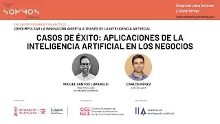 LuzIA y Facephi, empresas de éxito que usan IA | Encuentros Sommos Connecta IA e Innovación abierta
