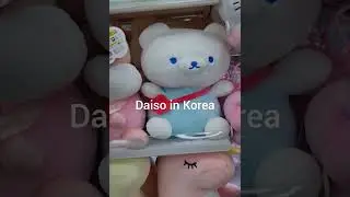 cute washi tapes, stickers, plushies #koreatraveler #planner #daisokorea