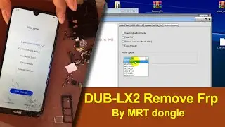 Huawei Y7 Pro 2019 DUB-LX2 Frp Bypass MRT Dongle