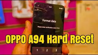 طريقة فورمات هاتف اوبو a94 المغلق بنمط الشاشة How to hard reset oppo a94 pattern lock, factory reset
