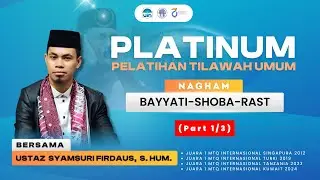 Ustaz Syamsuri Firdaus, S.Hum. | Pelatihan Tilawah Bareng Qari Internasional !!! [ PART 1/3 ]