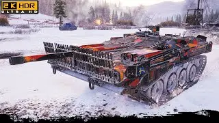 Strv 103B, ГРАМОТНО ЗАДЕФИЛ БАЗУ, 10к УРОНА, ВОИН