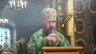 Слово митрополита Савватия в Введенском кафедральном  соборе 8 октября 2022 г