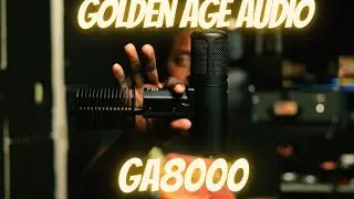 LAST CALL Golden Age Audio GA-8000 Tube Condenser Microphone