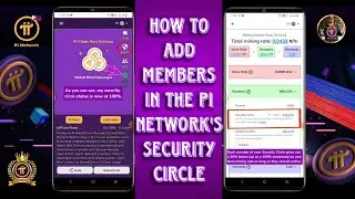 How to Add Members in the Pi Network's Security Circle Step-by-Step | How to PING Inactive Members