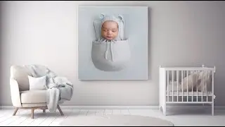 Mini AI tutorial with Ana Brandt - Newborn background