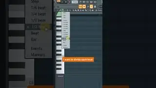 How to change piano roll grid in FL Studio  