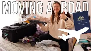 Pack With Me to MOVE to EUROPE