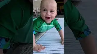 MUST SEE: survival swimming skills for baby! #baby #toddler #summer #pool #survivalswimming #swim