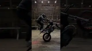 Wheelies inside 😳 