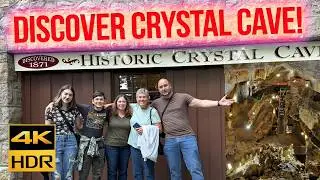Touring the Historic Crystal Cave in Kutztown, PA! | 4K HDR