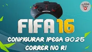 ® Configurar Ipega 9025 no FIFA 16  Mobile - Correr no R1