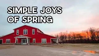 A Day in My Life: Slow Spring Baking, Gardening, Crafting, & a Storm!