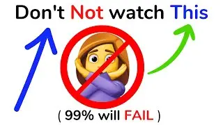 Don't not watch this video..