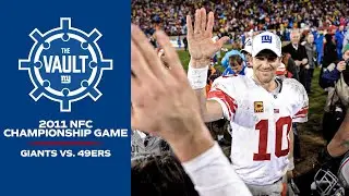 Eli Manning leads Giants to OT win vs. 49ers in 2011 NFC Championship Game | New York Giants