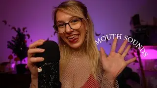 ASMR 5 TYPES of MOUTH SOUNDS (soft, wet, kissy, overstimulated, slow)