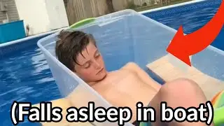 Awesome Floating Bin Boat!!!