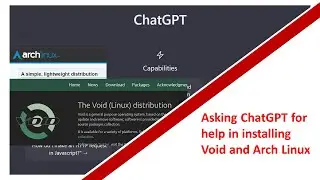 Let's see if #chatgpt can help us in installing #VoidLinux or #archlinux