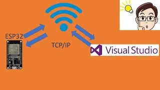 Send and receive data ESP32 VisualBasic.net with WiFi communication (new methode version)