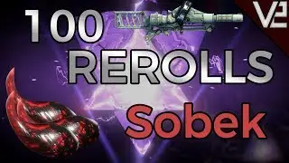 Warframe - 100 Rerolls: Sobek