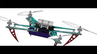 Drone made by SolidWorks