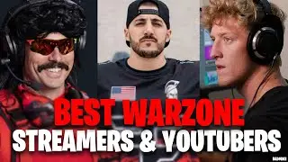 Top 8 Warzone Streamers and Youtubers | The most popular Call of Duty WARZONE players!