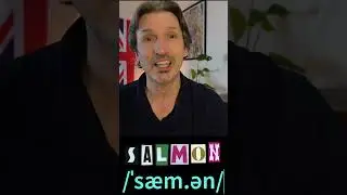 How to say SALMON in British English #salmon