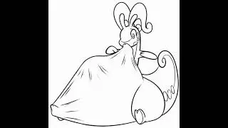 Goodra vore animation