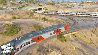 Russian Lastochka & Brown Streak on 2 Tracks - Grand Theft Auto V